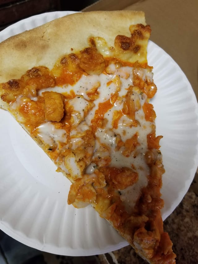 Buffalo Chicken Pie Slice.