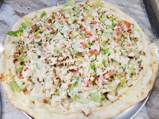 Chicken Caesar Salad Pie.